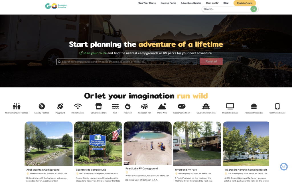 Best Websites To Find RV Parks & Campgrounds - Go Camping America (RVersity)