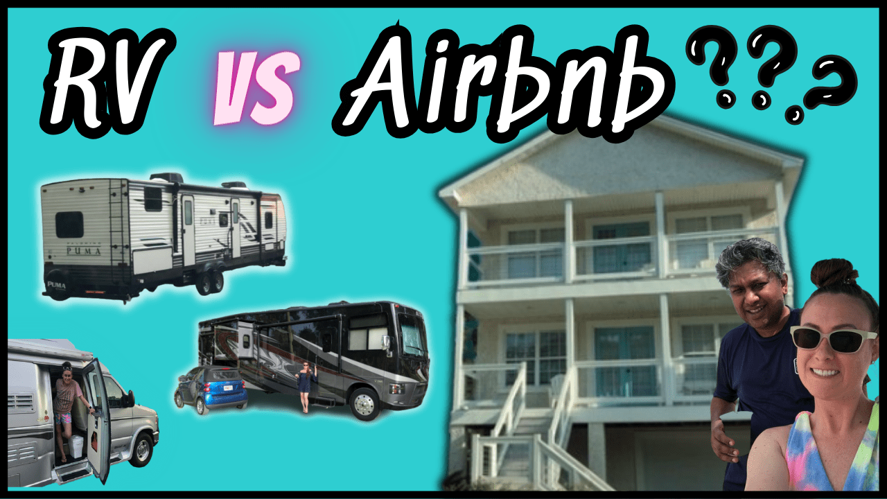 We Are Trading Out The RV for an AirBnb + Hotel Hopping! YouTube Thumbnails (RVersity) 2