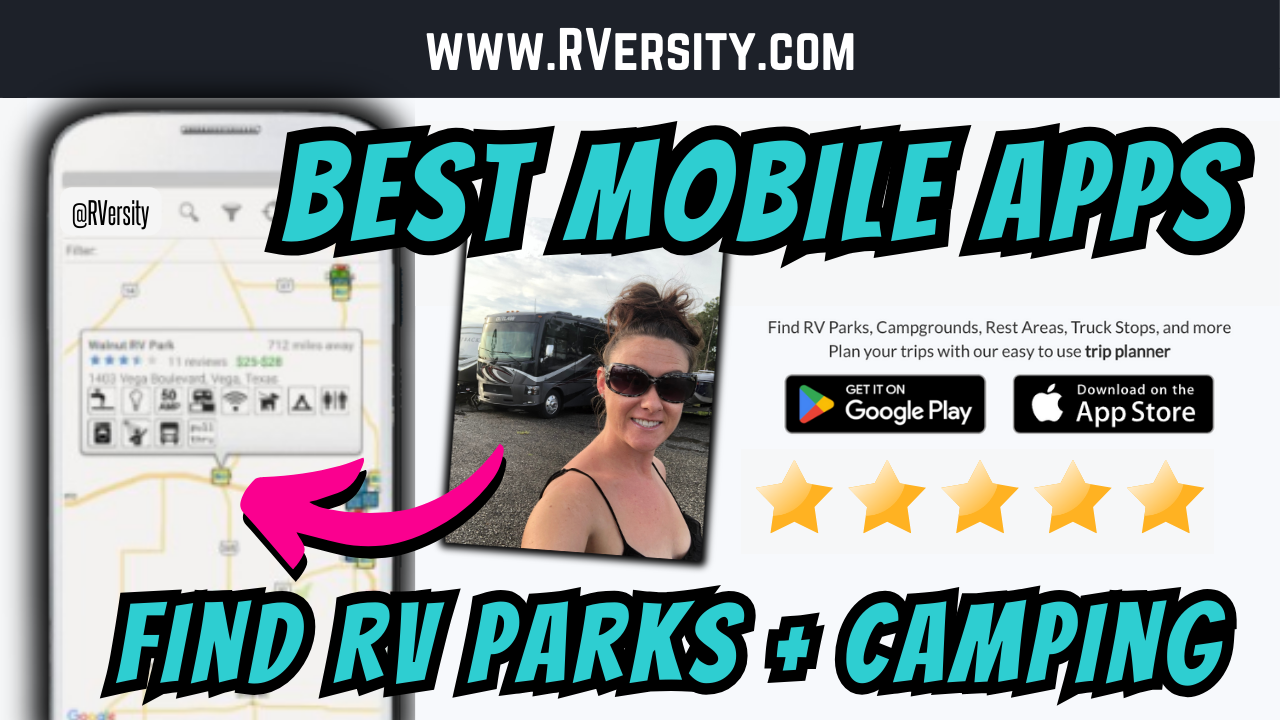 BEST Mobile Apps To Find RV Parks